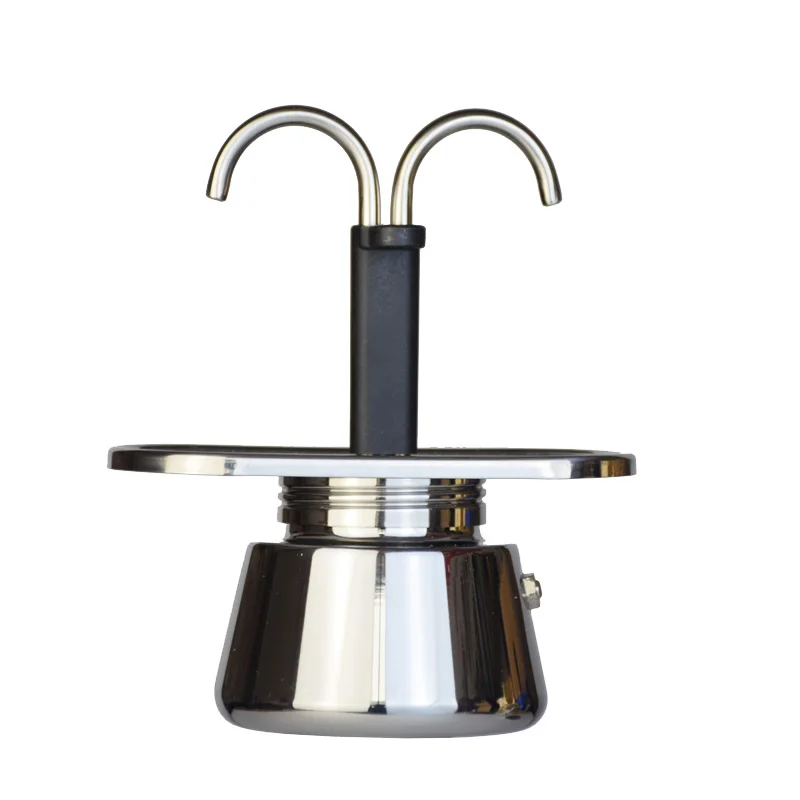 Moka Pot Stove - Mini Moka Pot tabung ganda 200ML,