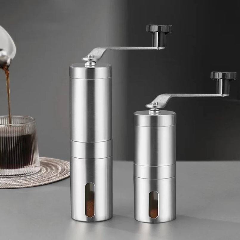 Penggiling Kopi Manual Portabe - Burr Hand Grinder ulasan dan harga