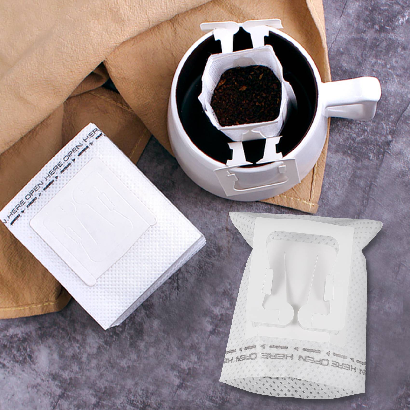 50Pcs / Paket Kantong Filter K - Coffee Tea & Espresso Appliances ulasan dan harga