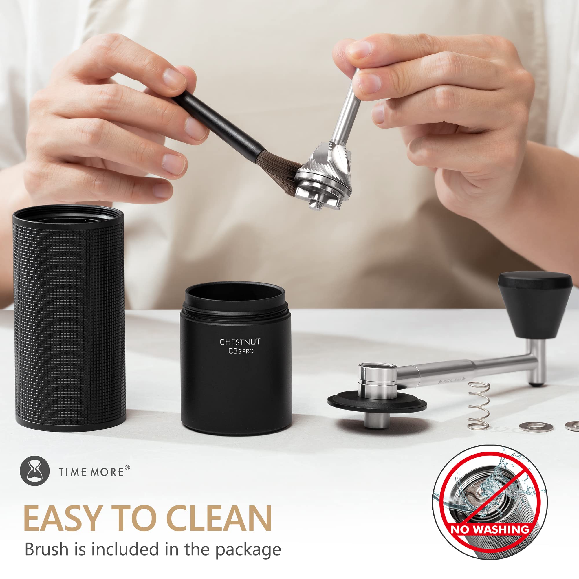 TIMEMORE penggiling kopi Manua - Burr Hand Grinder ulasan dan harga
