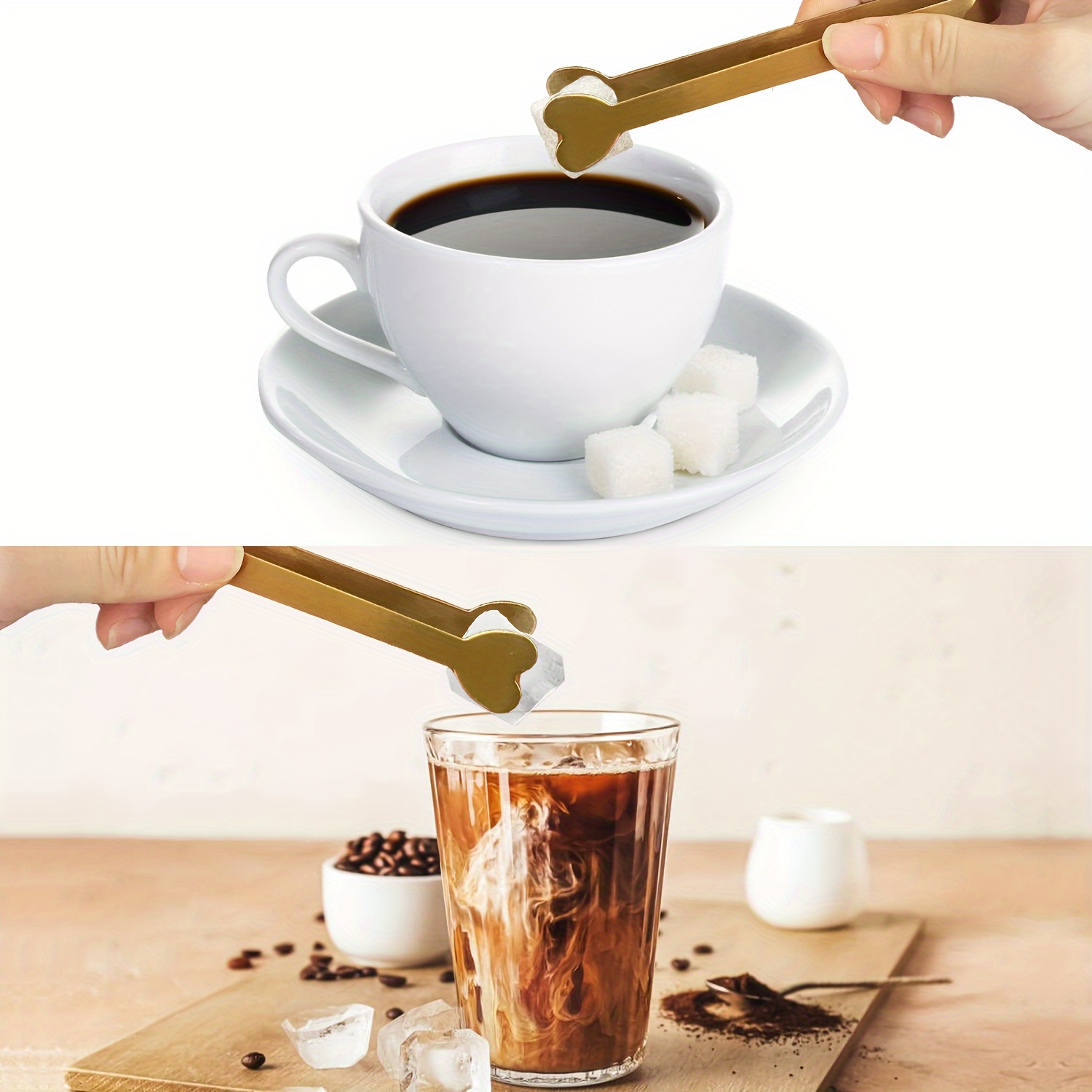 5 buah Penjepit Mini Berbentuk - Coffee Tea Sugar ulasan dan harga