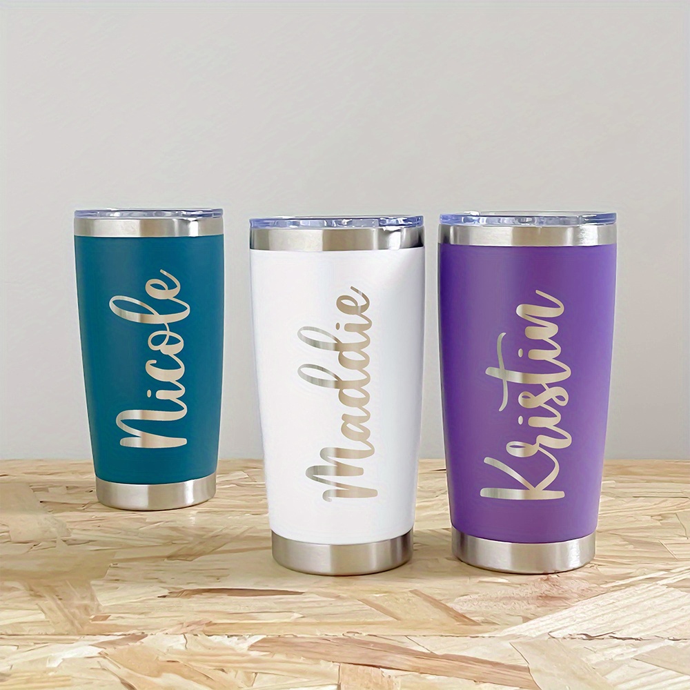 Tumbler Stainless Steel 20oz d - Coffee Tea Name ulasan dan harga