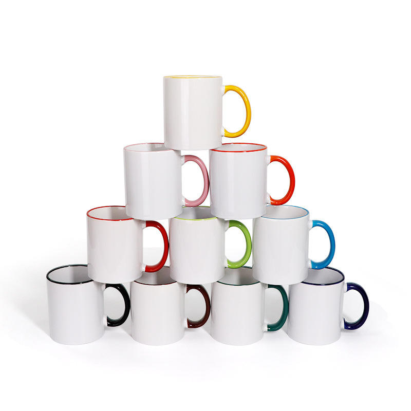 SCCFMM 3 Buah Mug Keramik Polo - Coffee Tea Images ulasan dan harga