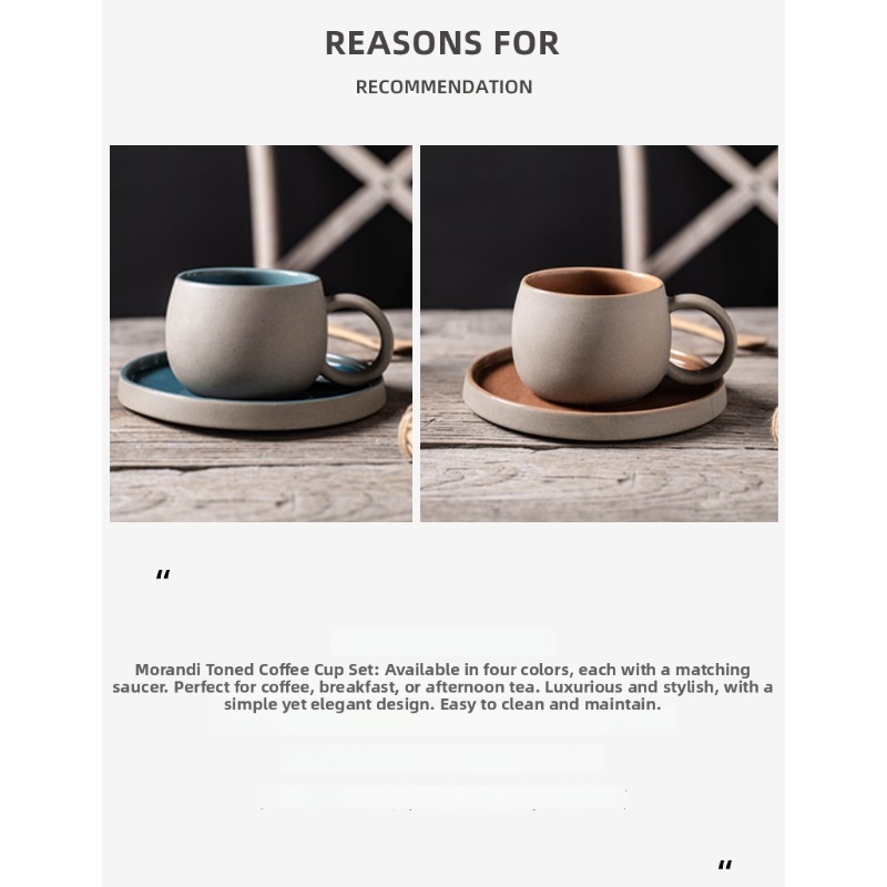 Set Cangkir Kopi Keramik Gaya  - Xbloom Coffee Tea ulasan dan harga