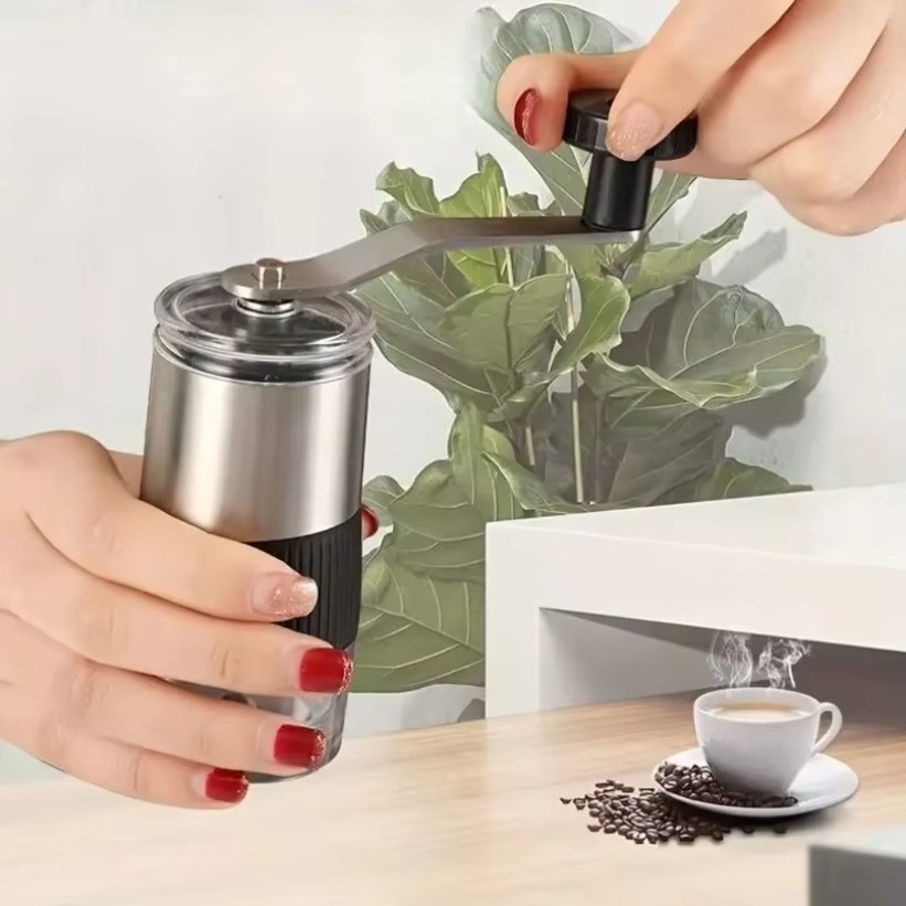 Penggiling Kopi Manual, Penggi - Burr Hand Grinder ulasan dan harga