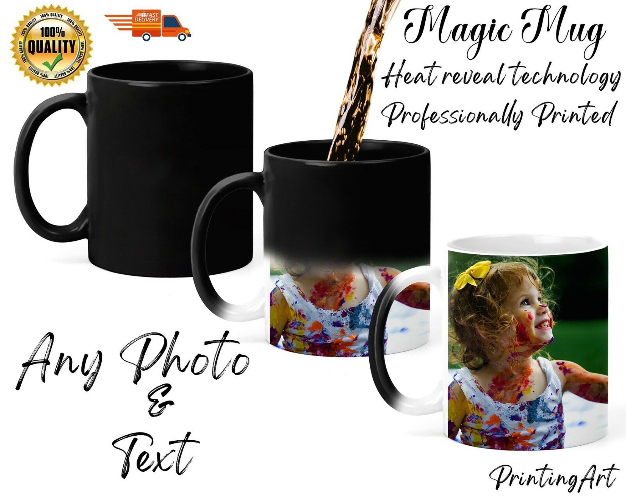 Mug Hadiah yang Dipersonalisas - Coffee Tea Images ulasan dan harga